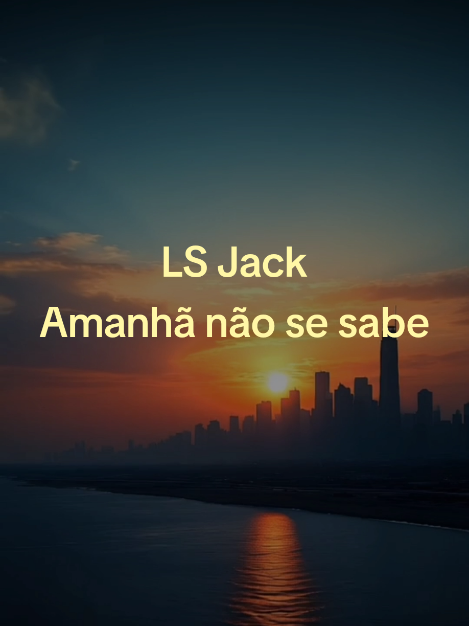 LS Jack: Amanhã não se sabe #lsjack #rock #tipografia 