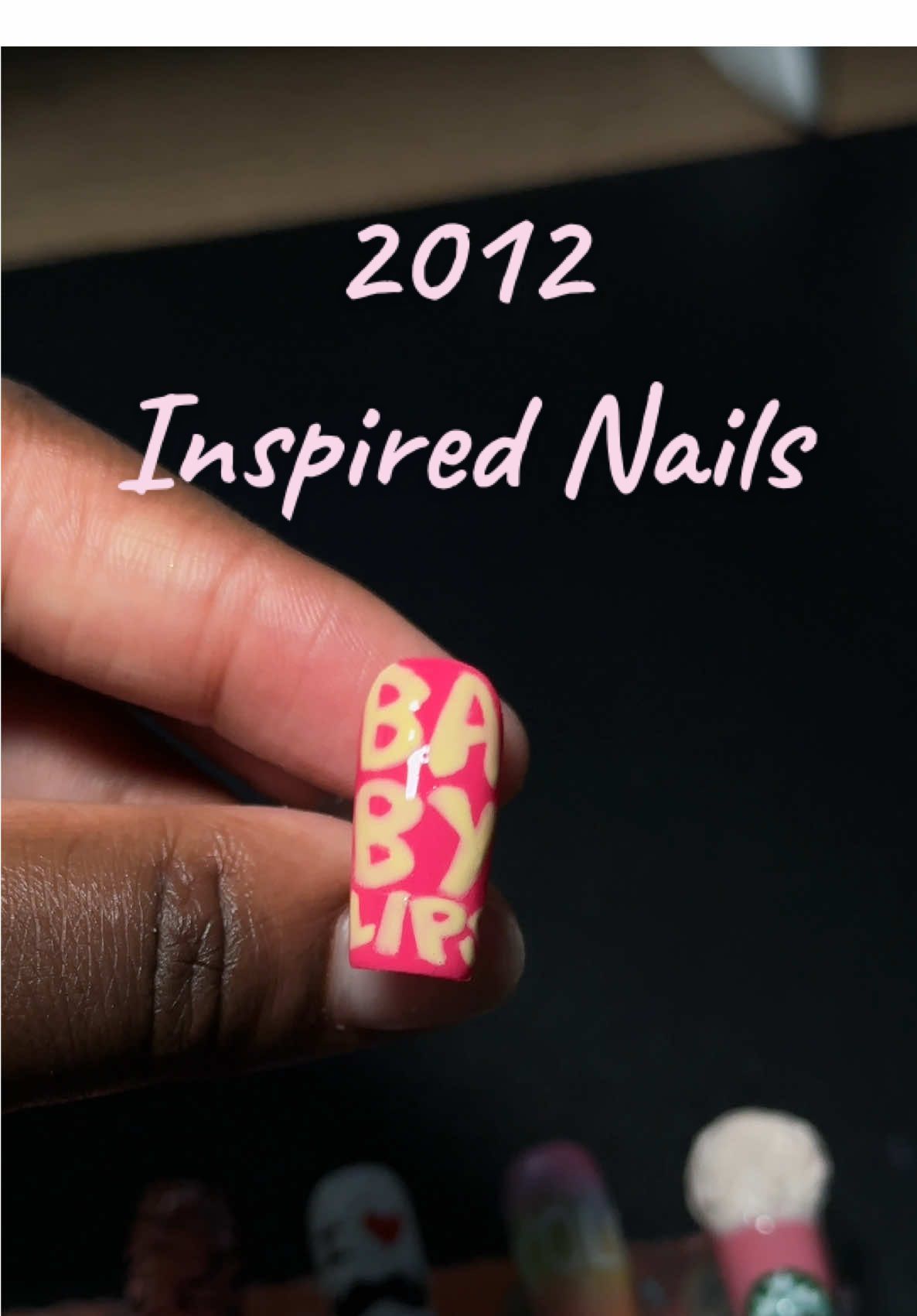 Here’s my version of 2012 nails. Inspo taken from @Nini birth year!#mynailtype #2012 #theyeariwasborn #nailinspo #2012nails  @CANNI Gel Nail Polish @BeetlesGelPolish 