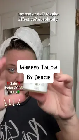 🔥 The skincare trend people can’t stop debating… but can’t deny the results. ✨ Whipped Tallow by Dercie = natural, deeply nourishing, glow-boosting. Because sometimes the most effective skincare isn’t new — it’s timeless. 💆‍♀️ #WhippedTallow #NaturalSkincare #SkinCareThatWorks #CleanBeauty #TikTokMadeMeBuyIt