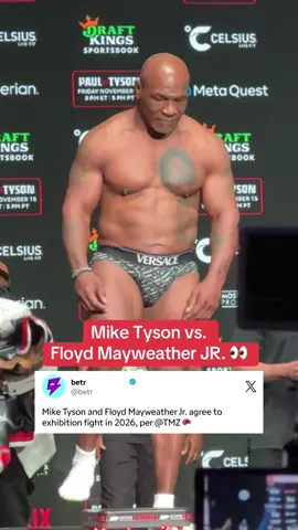 Gonna be insane. #miketyson #floydmayweather #boxing 