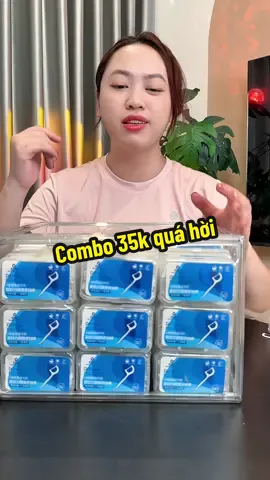 Combo tăm chỉ nha khoa tiện lợi 