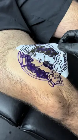 That reveal though with @allenta2s  #tattoo #traditionaltattoos #traditionalart 