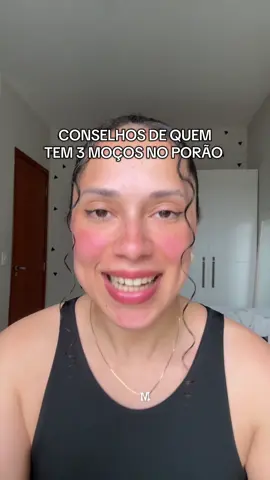 Conselhos de quem 3 moços no porão.