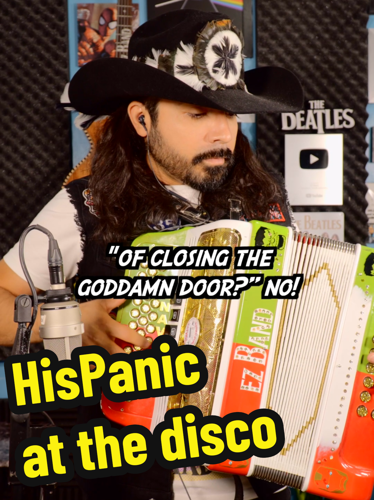 Replying to @dont_tread_on_me_174547 “I Write Sins Not Tragedies” – Panic! at the Disco (Norteño/Spanglish Cover) One of the most iconic emo anthems of the 2000s gets a whole new life with a Norteño twist. We reimagined Panic! at the Disco’s “I Write Sins Not Tragedies” in our style — bringing in the accordion, bajo sexto, and Spanglish flavor while keeping the energy and attitude that made this song unforgettable. And yes… the comments are gonna call it “HisPanic at the Disco” 😂🎶🔥 I already know 😁😁 Hope you enjoy this classic in English, EZ Band style! #EZBand #PanicAtTheDisco #IWriteSinsNotTragedies #MakeItNorteño #FYP 