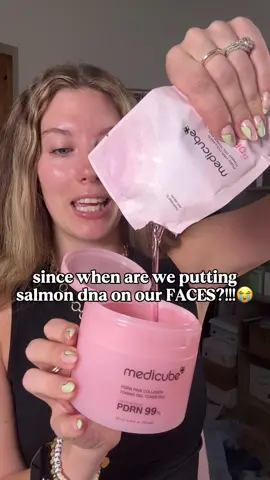 who deicded this and why is it so GOOD??!!! @medicube global ilyyyy #medicubeskincare #skincare #affordableskincare #medicubetiktokshop #skincareroutine 