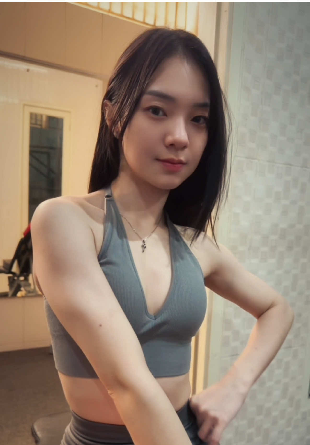 . . . . . . .  . .  #GymTok #gymgirl #fitcheck #fitnessmodel #douyin 