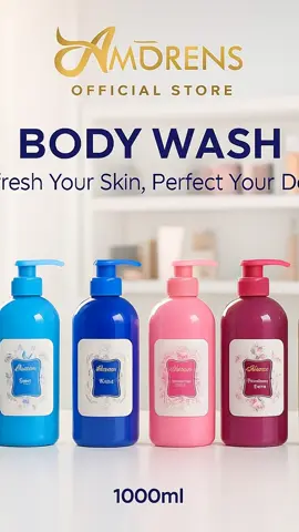 Amorens Body Wash BPOM 1000ml#skincare #fyp #fypシ #belajarfyp #4youpage 