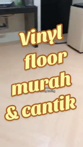 Replying to @r o s e s 🥀 kenapa pilih vinyl floor ni?