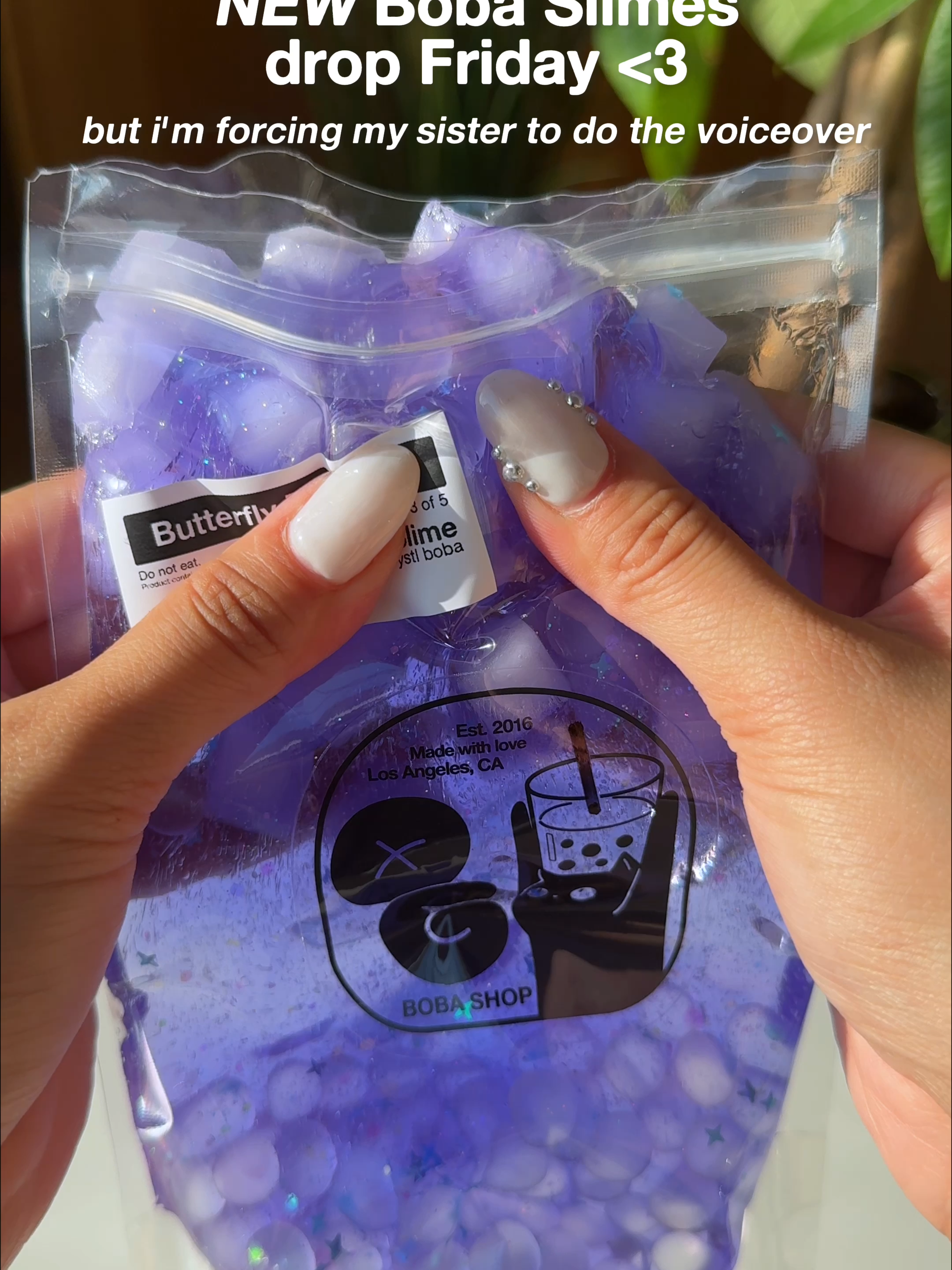 comment “rude” if you stayed till the end! Boba Shop drops TOMORROW 9/5 at 3 PM PST ✧˖°⊹ #ogslimes