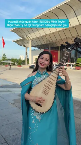 Hát mãi khúc quân hành | NS Diệp Minh Tuyền | Diệu Thảo Tỳ bà #dieuthaotyba #hatmaikhucquanhanh #toiyeuvietnam #dantybavietnam #A80 @Tự học đàn Tỳ bà 