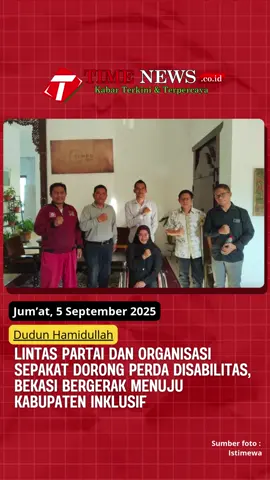 TIMENEWS.CO.ID – Dorongan untuk mewujudkan Kabupaten Bekasi yang lebih inklusif semakin nyata. #bekasi