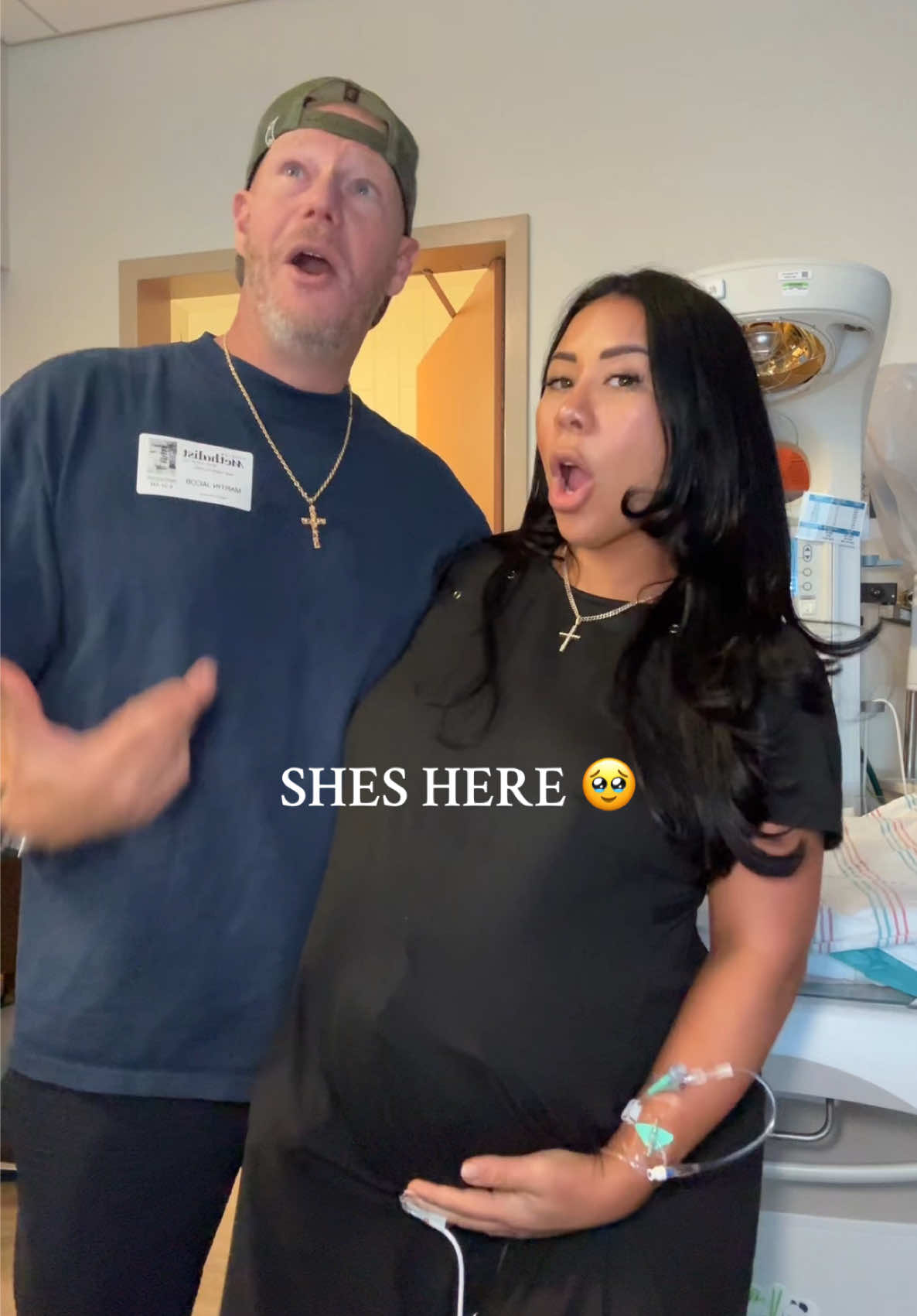 Babygirl is here. Happy, healthy, perfect. Our hearts are bursting. Thank you Lord for this precious gift 🥹 Psalm 127:3 #Godisgood #blessed #laboranddelivery #baby #fyp 