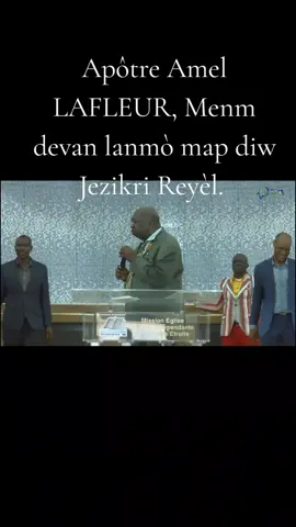 Apôtre Amel LAFLEUR, Menm devan lanmo map diw Jezikri Reyèl. 