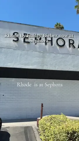 Rhode beauty is at Sephora ! I REPEAT RHODE BEAUTY IS NOW AT SEPHORA!  @rhode skin @sephora @Hailey Bieber #rhodeskin #rhodeatsephora #rhodesephoralaunch 