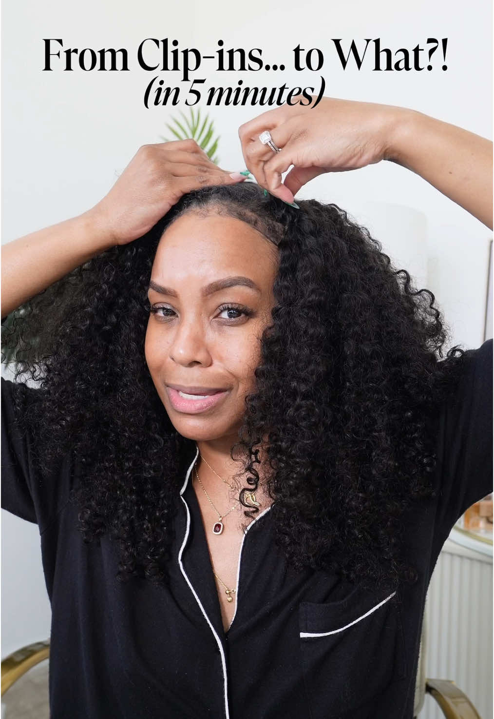 Girl… these clip ins were dragging it… #blackgirlhairstyles #naturalhair #foryoupage #clipins 