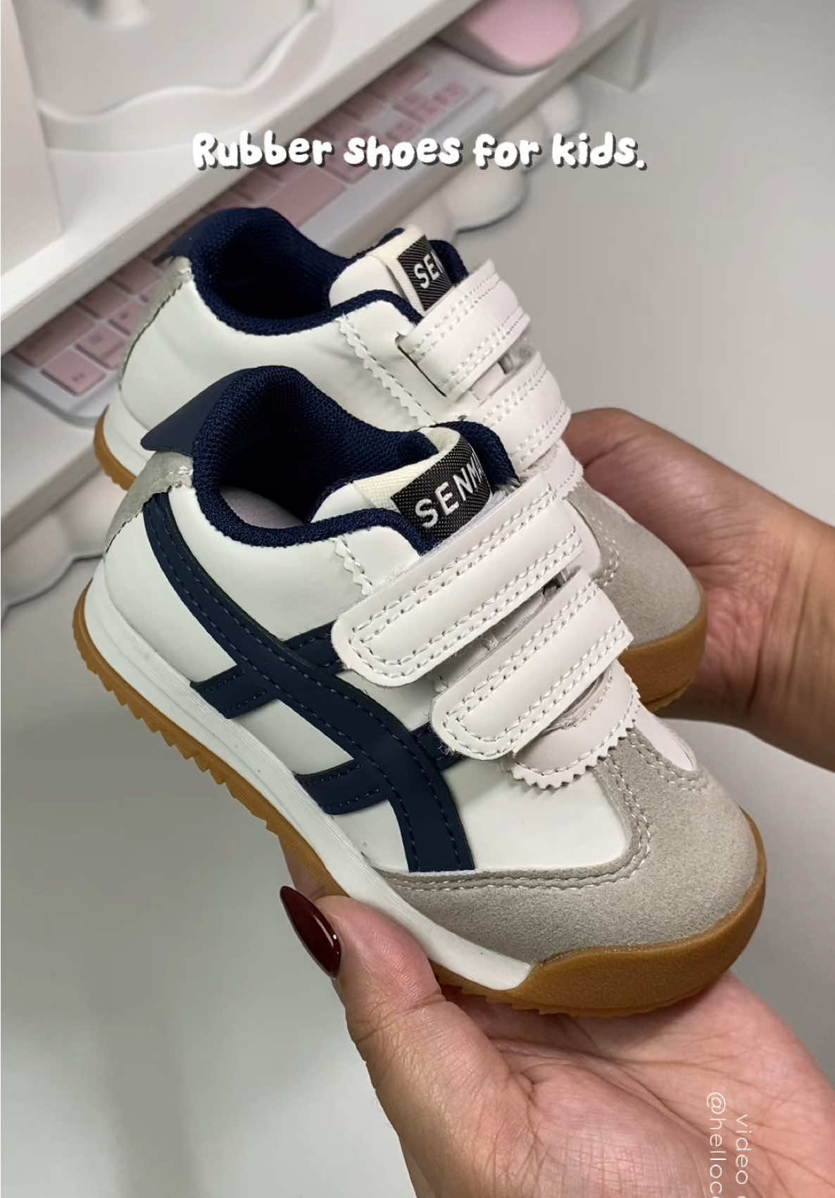 Superr reco talaga mga shoes ng senma for kids. Palong palo sa quality pero ang affordable lang. #senma #shoesforkids #rubbershoesforkids #whiteshoes #fyp 