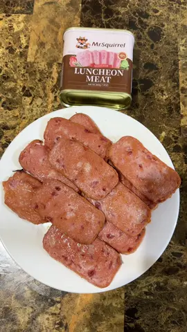 FDA Approved na! Yummmy #mrsquirrelluncheonmeat #luncheonmeat #luncheon #mrsquirrel 