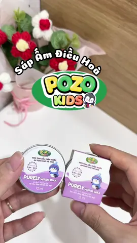 Sáp giữ ấm Pozokids. Mùa này bé hay nằm điều hòa nhất định phải có em này trong nhà nhé ba mẹ #sapgiuam #sapamdieuhoa #sapgiuampozokid #pozokids #mebimreview 