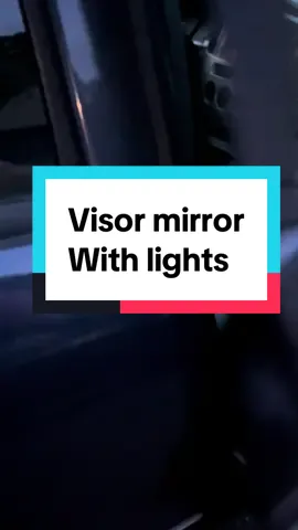 This visor mirror is the perfect upgrade for my older Mazda🙌 this car visor mirror surpassed my expectations. @WOiOW Store #caraccessories #carmirror #mirror 