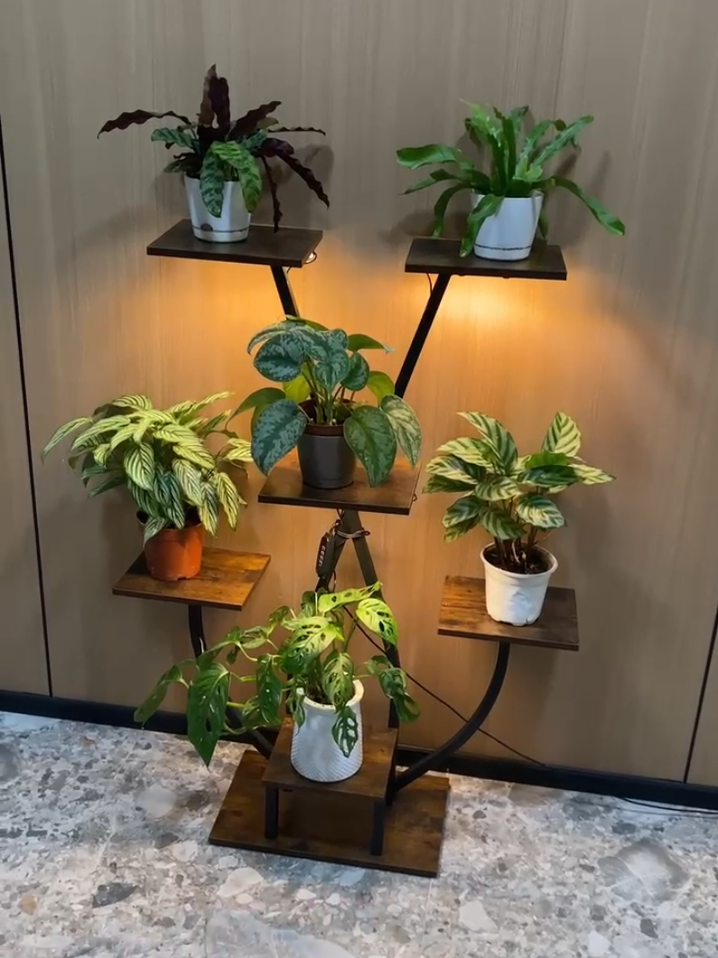 Plant Stand Indoor with Grow L #plants #plant #plantas #jardineria #plantasdeinterior 
