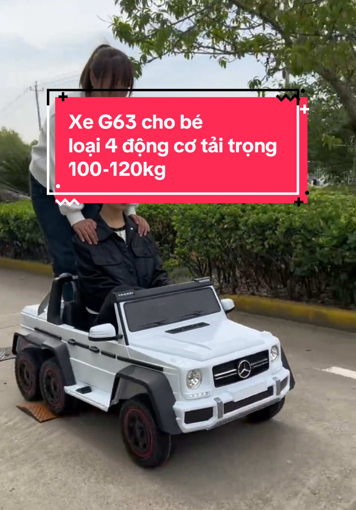 Hoạt hình đồ chơi 2025: Xe điện G63 cho bé loại 4 động cơ tải trọng 100-120kg, thông tin sp trong phần bình luận hoặc trang trưng bày #xedochoi #mohinh #xemohinh #xedochoimohinh #xedochoichobe 