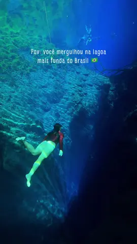 Lagoa Misteriosa - Mato Grosso do Sul  #foryou #foryoupage #destinos #viral #work 