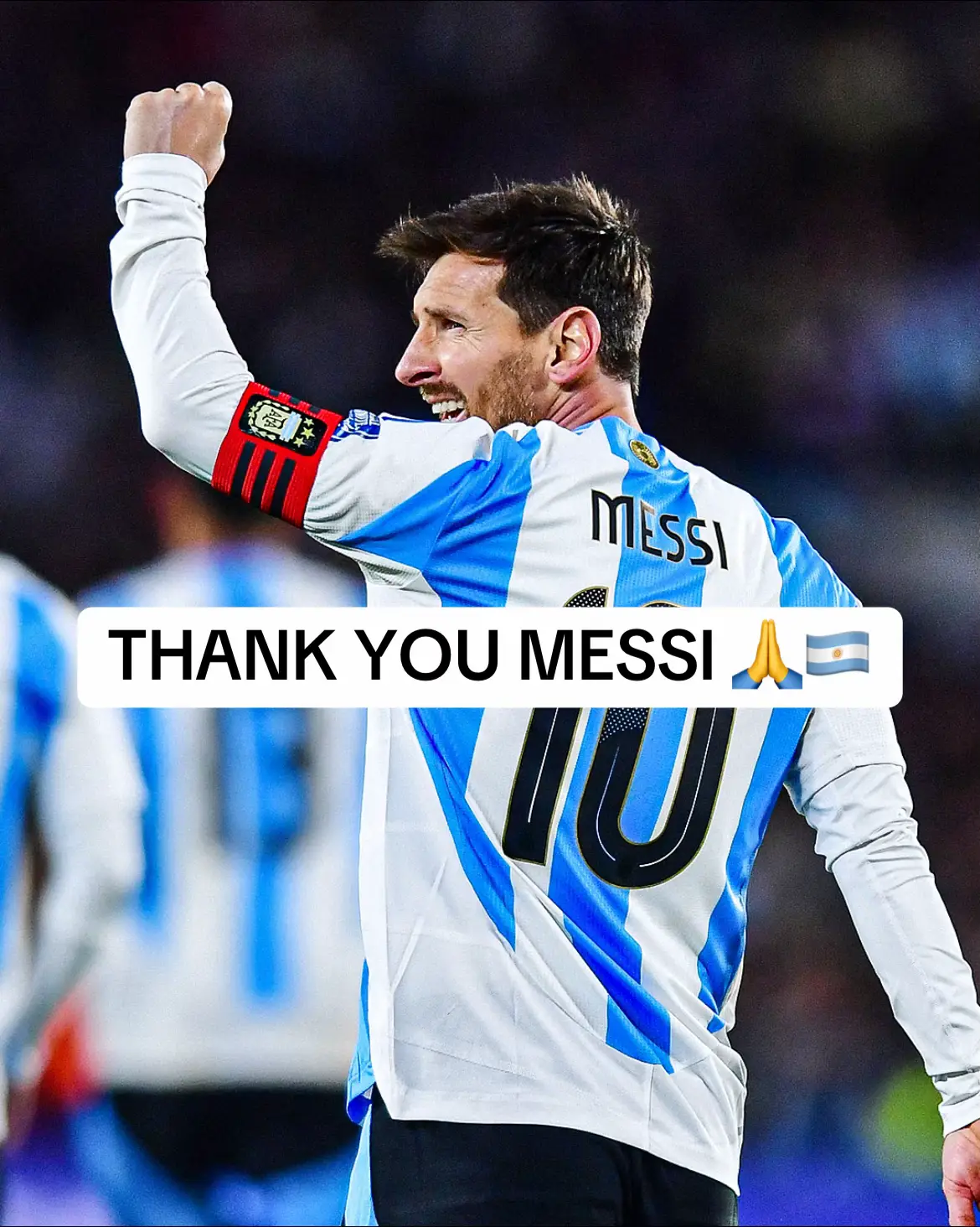 One final dance for Messi on home soil, capped off with a brilliant brace 🇦🇷✨ #messi #argentina #thankyou #lionelmessi #goat 