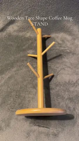 Wooden Tree Shape Coffee Mug STAND #FYP 