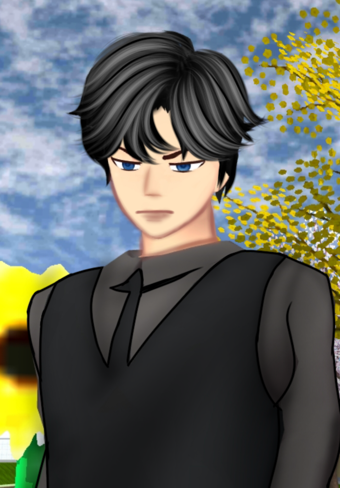 Lah emang ganteng🤭💗 ib:@sweetyfaii_o9o9 #sakuraschoolsimulator #sakura #sakubers #fyp #fypシ 