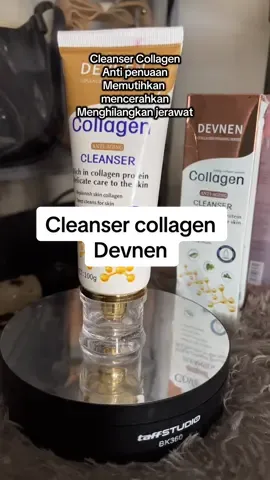 Puas bgt pake cleanser ini kulit wajah sehat kenyal lebih cerah #cleanserdevnen #cleanser #collagen #sabunwajah #cleanserdevnen 