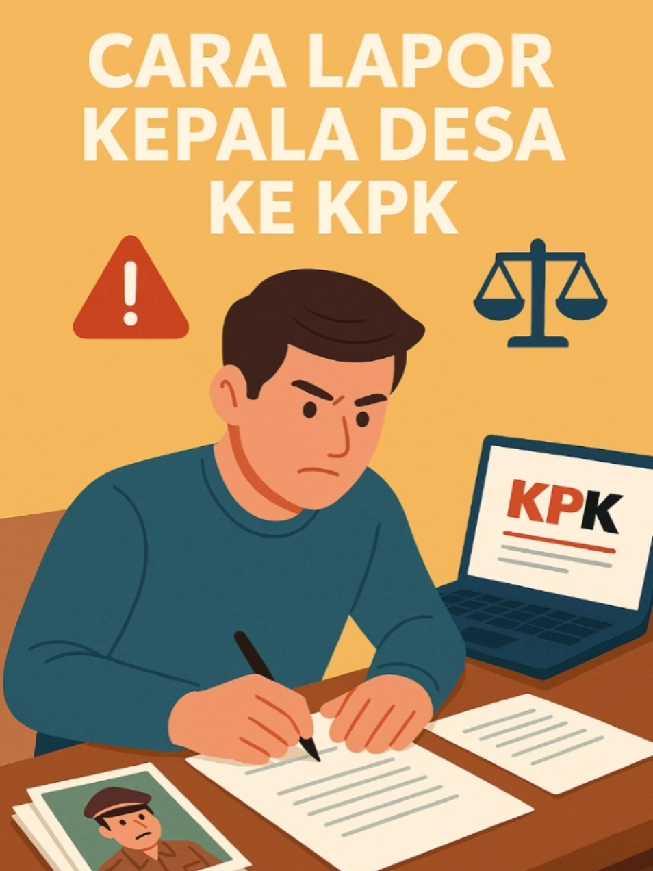Cara Lapor Kepala Desa Korupsi ke KPK! #KPK #KorupsiDesa #LaporSekarang #danadesa 
