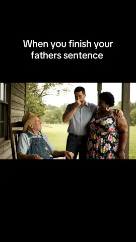 When you finish your fathers sentence 😳 #veo3 #meetdad #comedy #memes #ai