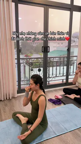 Hãy nhẹ nhàng cảm ơn bản thân vì đã dành thời gian cho chính mình ❤️ #soulyoga #yogagovap #yogachonguoimoibatdau #yogapose #vinyasayoga 
