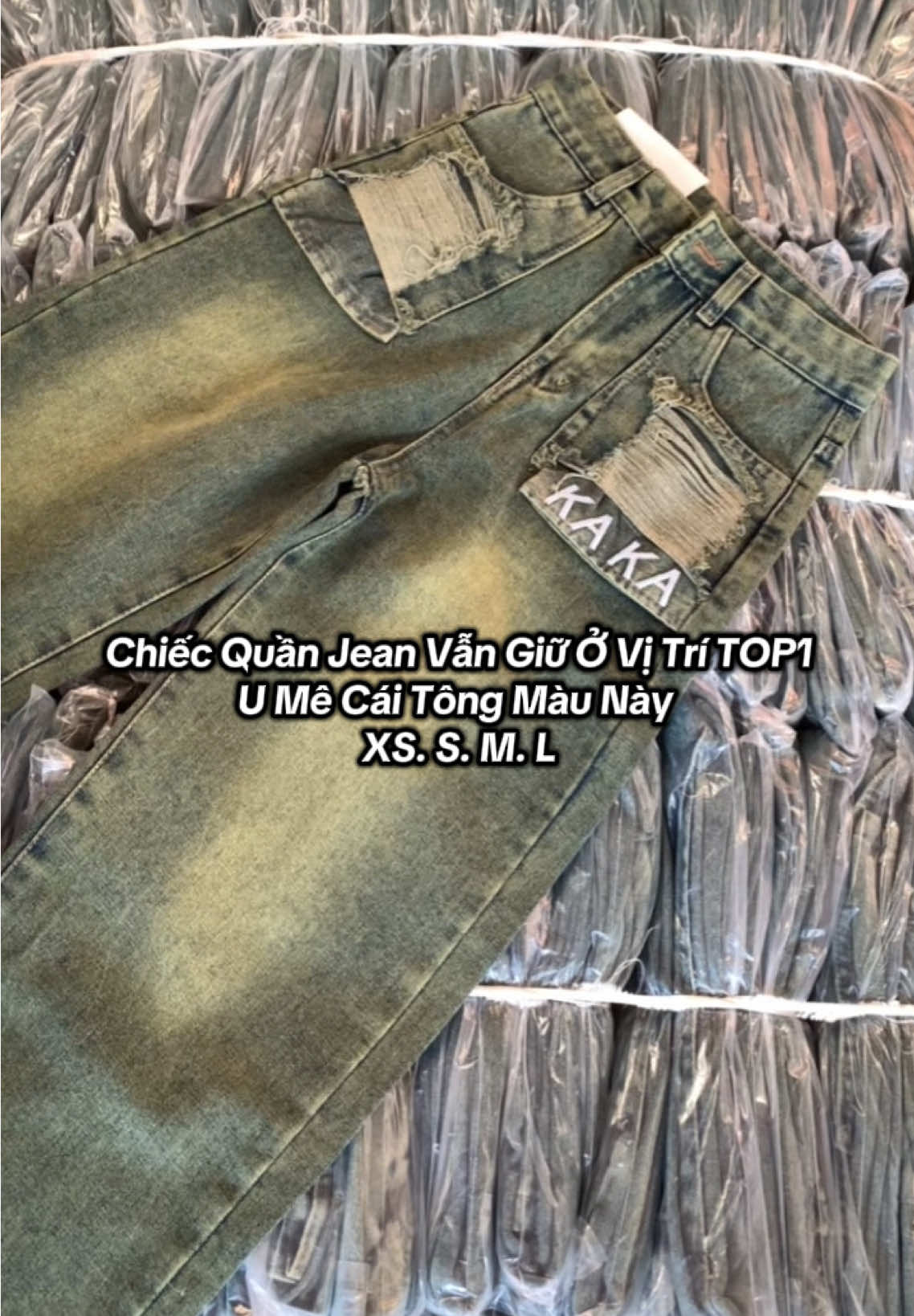 Chiếc quần jean được mu mặc đôi, mặc nhóm nhiều nh.ất 🥰🥰 #LIVEhighlite #TikTokLIVE #LIVE #myoutfit #xuhuong 