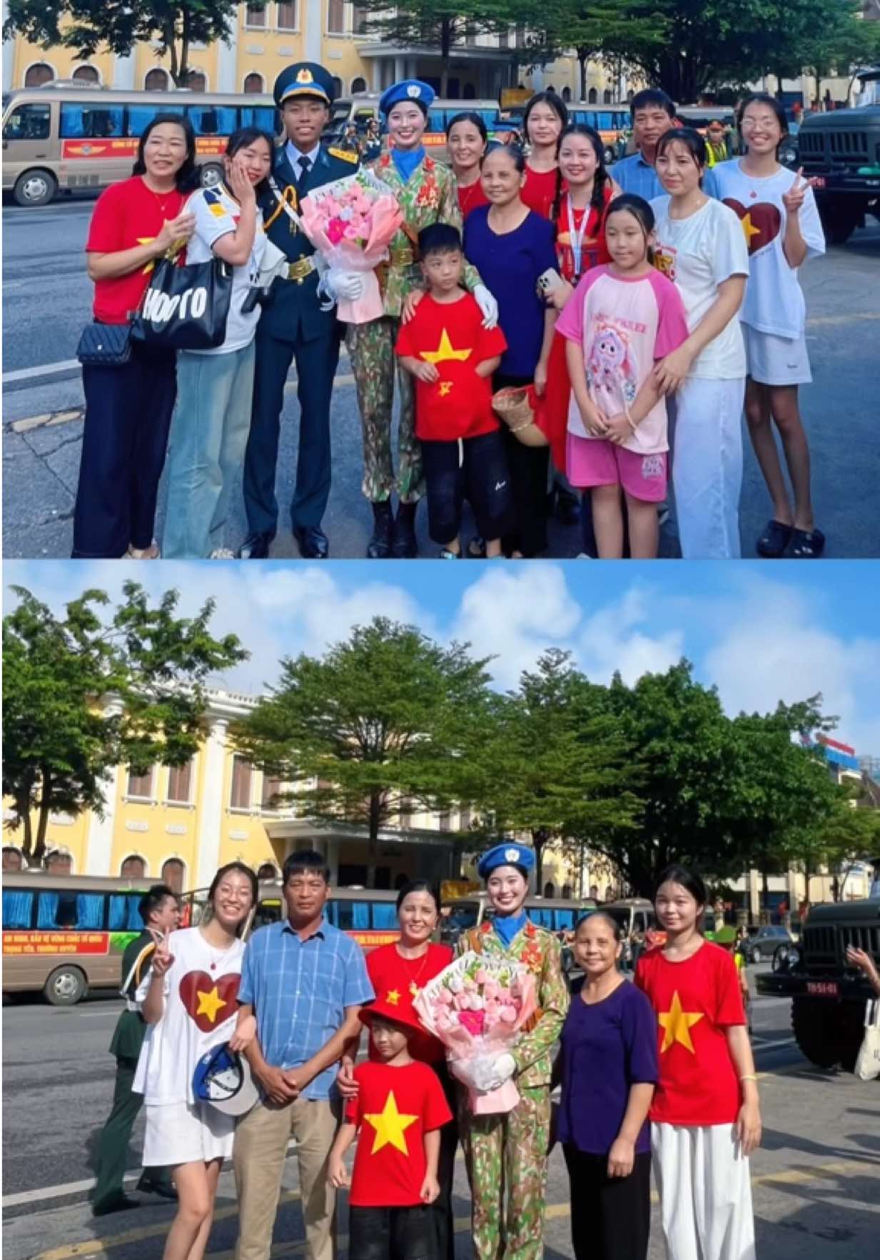 “Có một nơi để về, đó là nhà Có những người để yêu thương, đó là gia đình” 🥰 #vietnamtoiyeu #quockhanh2thang9 #family #giadinhthanthuong #a80 #qdndvn 