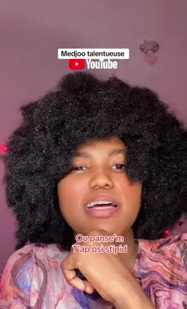 Pase swiv mwen sou YouTube mwen an bbm yo@medjootalentueuse 