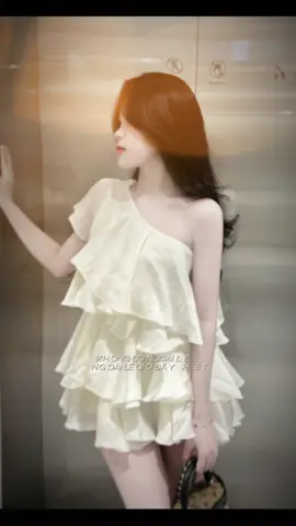 Áo tơ lệch vai tầng xoè sang chảnh siêu hot #lucikshop #aolechvai #aoto #tretrung #xuhuong 