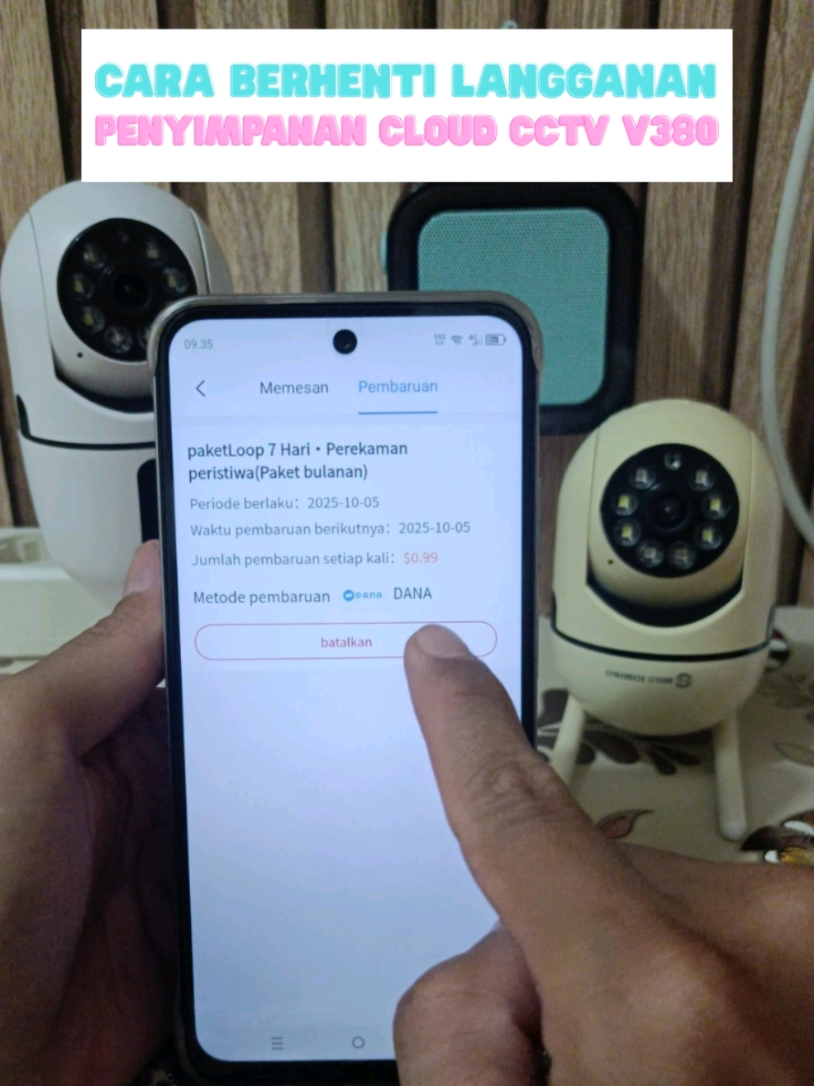 Membalas @indrianachrista cara membatalkan langganan otomatis penyimpanan cloud cctv v380. #cctv #v380 #cloudstorage #penyimpananawan #tutorial 