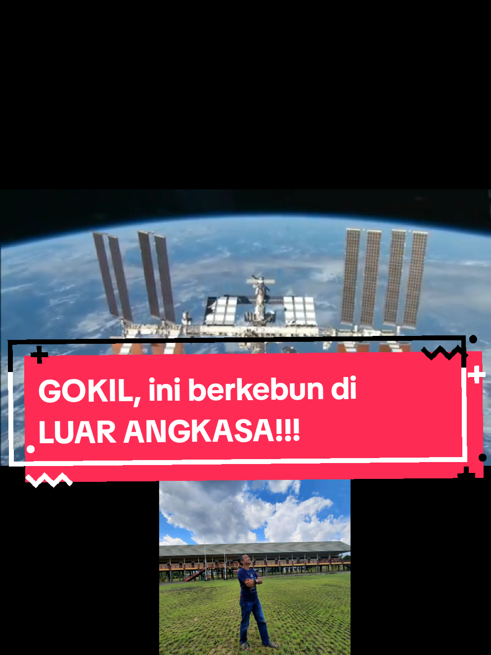 #kebun #pertanian #pangan #antariksa #eksperimen 