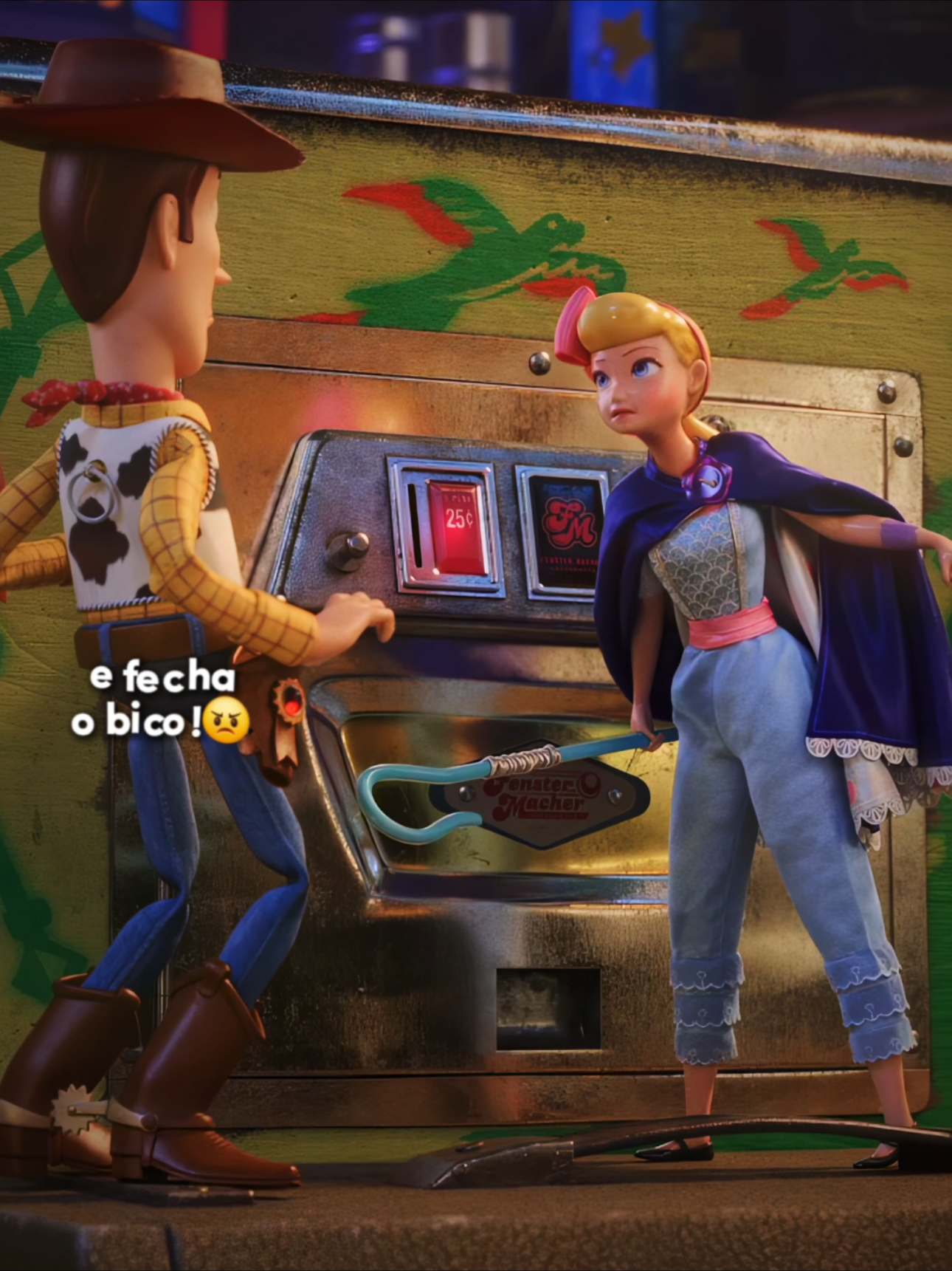 Quatro filmes e nenhum beijo (eu acho)🤡 | #toystory4 #woody #toystory3 #betty #toystoryedit 