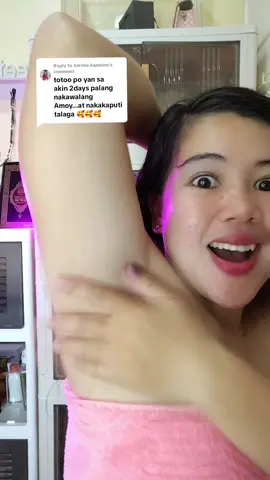 Replying to @hermie.kaamino  legit nakakaputi ng kili kili! #freshfade #underarmswhitening #tawascalamansicream 