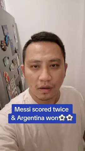 👌👌 Messi scored twice  & Argentina won ⚽️⚽️ #UKMatchDayUKM 