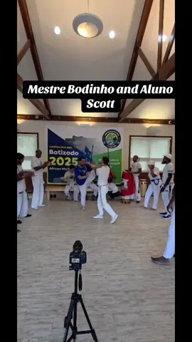 Start up the batizado Mestre Bodinho and Aluno Scott open Roda 