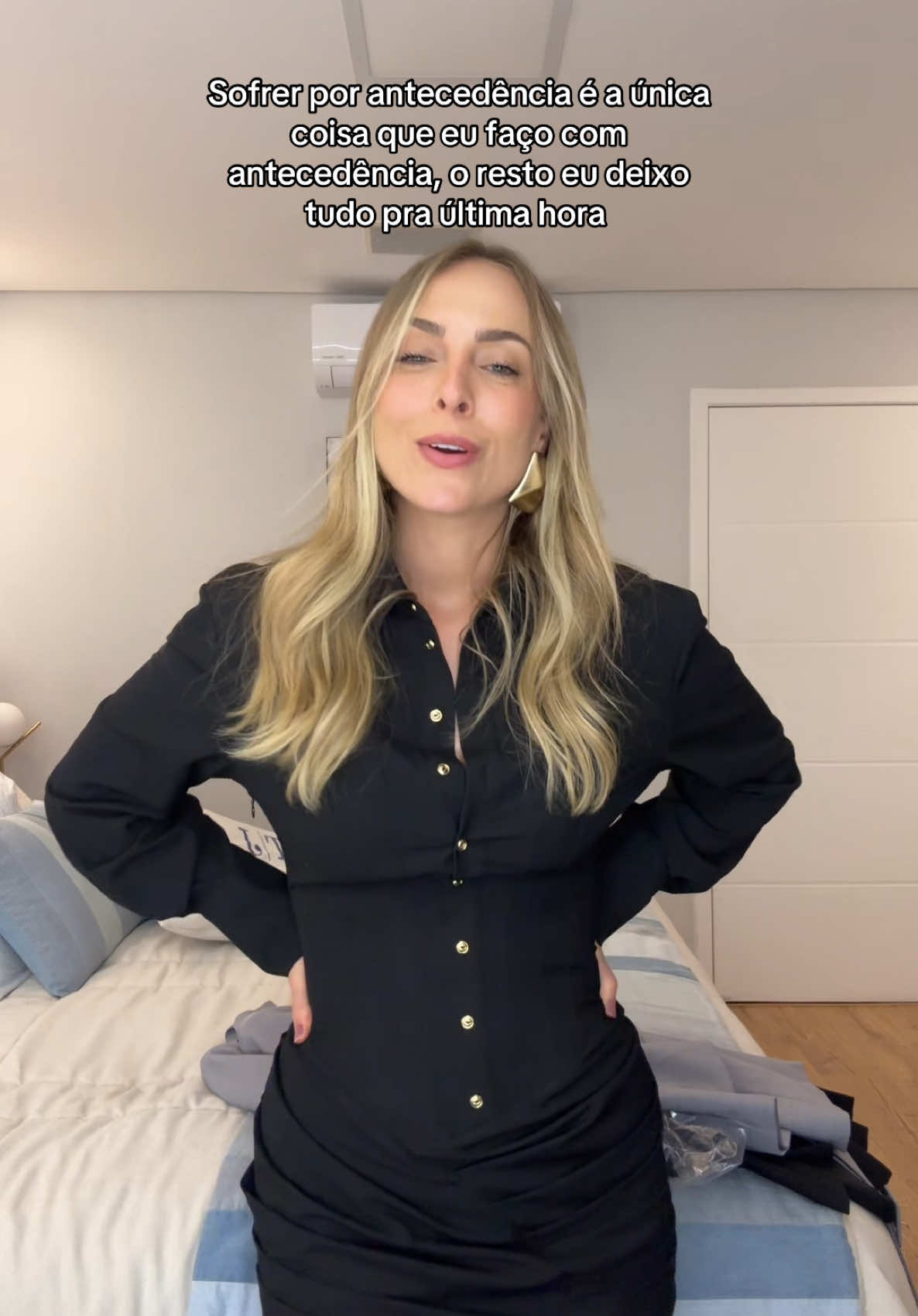 Eu deixo absolutamente tudo pra última hora 🥶