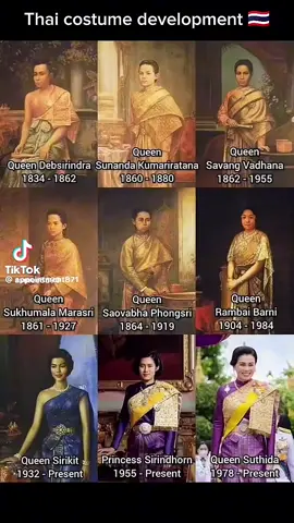 #Thai dress #ชุดไทย #รักประเทศไทย🇹🇭#ประเทศไทย🇹🇭 