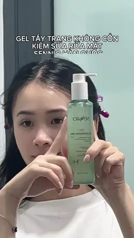 Gel tẩy trang kết hợp với sữa rửa mặt 2in1 SENNIO🫧 Chứa các thành phần như: glycerin, b5, tre vàng trẻ mỡ,…  Độ ph6.0, giúp làm sạch da mà kh gây khô da😍#chamsocda #sennio #skincare 