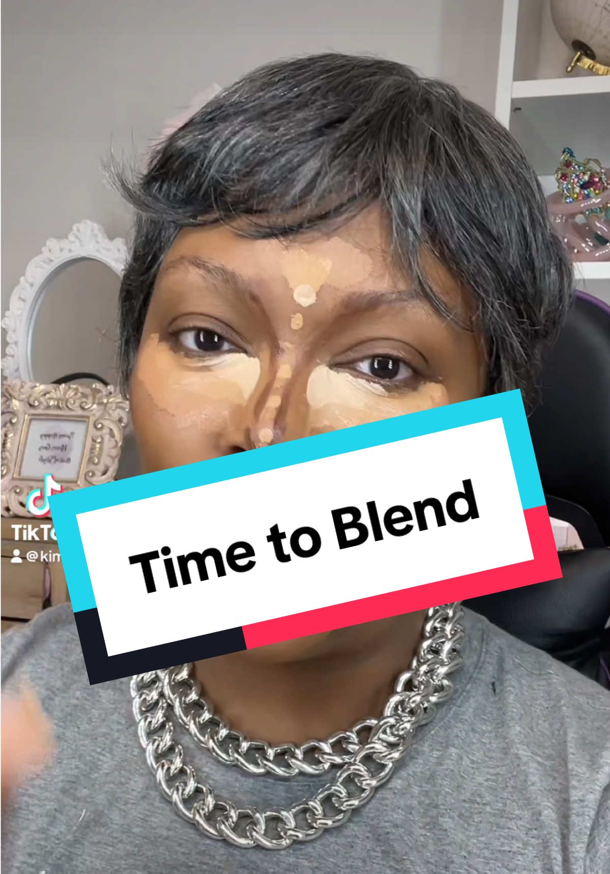 Lettuce Blendddddahhhhh and style this @ShowReal Hair Store  036 unit in gray. You all asked and they delivered ❤️‍🔥 Check the shopping cart below ⬇️ #fyp #viral #hairtok #makeuptutorial #haircuttutorial 