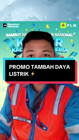 Diskon 50% tambah daya listrik, Waktu terbatas. Syarat & ketentuan Berlaku #listrik #pln #promotambahdaya #tukanglistrik #tukanglistrikkw 
