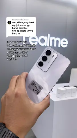Membalas @Remuz semoga dilancarkan rejekinya kakak 😇 #realme #c71 #realmewishlist #bandung #6300mah 