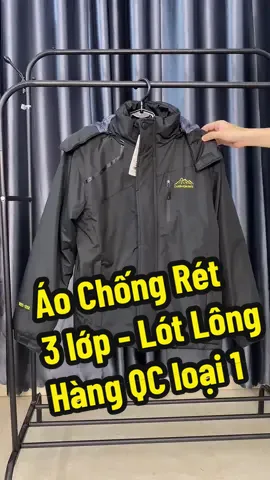 Áo Khoác 3 Lớp Lót Lông Chống Nước #thoitrangnam #aokhoacnam #aokhoaclotlong #aokhoacchongnuoc #outdoorjacket 